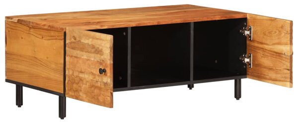 Tömör akácfa dohányzóasztal 100 x 54 x 40 cm