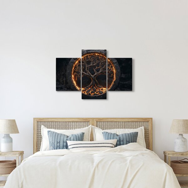 Kép – Életfa lávában I. (90x60 cm)