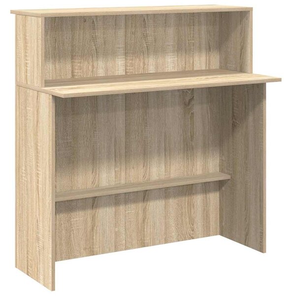 Sonoma tölgyfa recepciósasztal 100 x 50 x 103,5 cm
