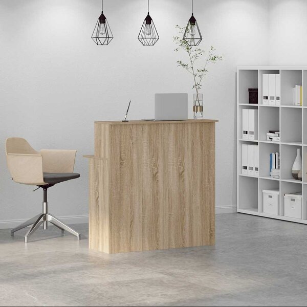 Sonoma tölgyfa recepciósasztal 100 x 50 x 103,5 cm