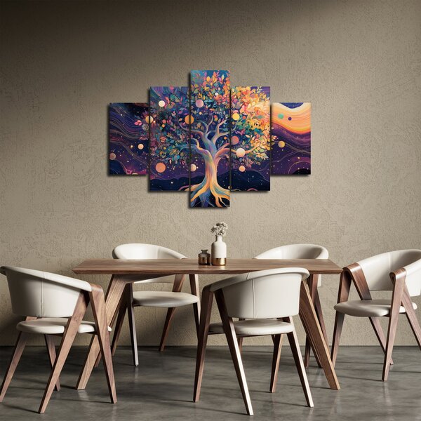 Kép – Lila fa tele energiával (150x105 cm)