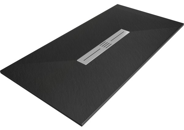 Mexen Toro téglalap alakú SMC zuhanytálca 200 x 70 cm, fekete - 43707020