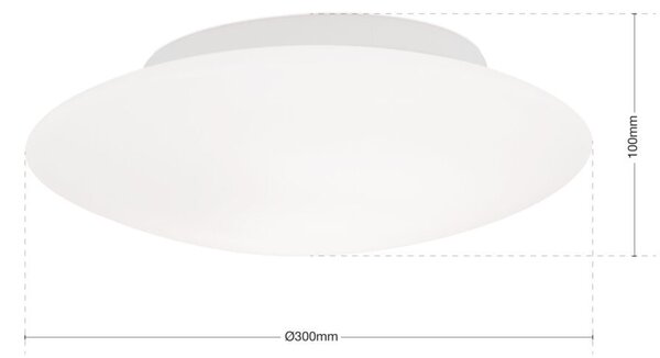 ALBA modern mennyezeti lámpa, 30cm