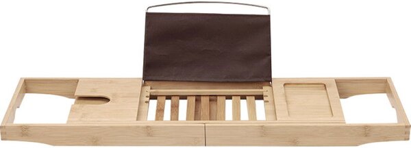 Mexen Bamboo fürdőkád polc 70-100 cm, természetes bambusz - 701270-00