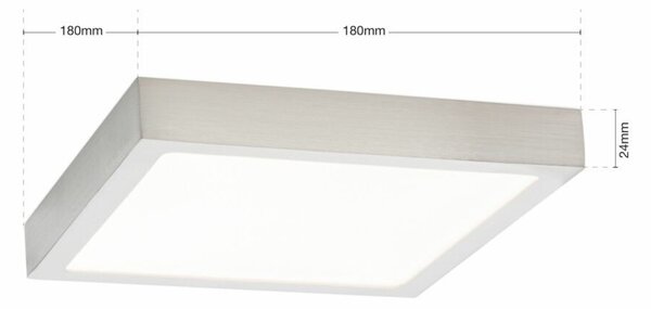 LERO LED panel, 18x18cm, fehér