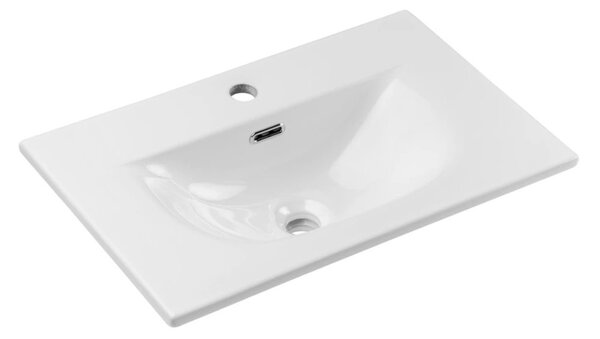 TMP MODENA 60 fali függesztett fürdőszobabútor - SKY E-8099-60 porcelán mosdóval - 61 x 46 x 52 cm