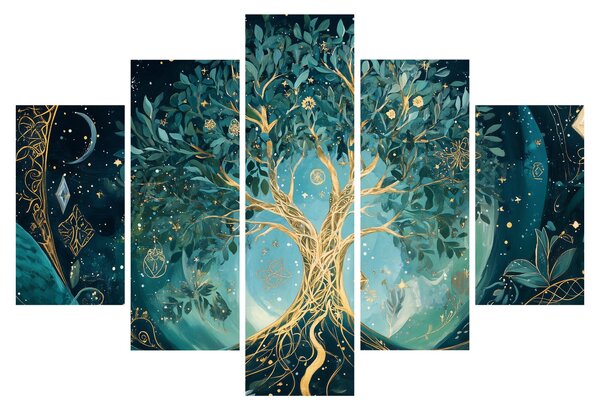 Kép – Életfa az univerzumban (150x105 cm)