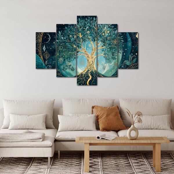 Kép – Életfa az univerzumban (150x105 cm)