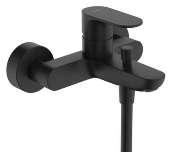 Kád csaptelep Hansgrohe Rebris S zuhanyszett nélkül 150 mm matt fekete 72440670