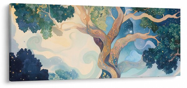 Kép – Kozmikus fa (120x50 cm)