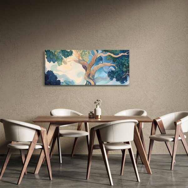 Kép – Kozmikus fa (120x50 cm)