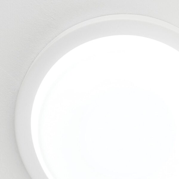 LEROX modern LED mennyezeti lámpa, D.20cm, fehér
