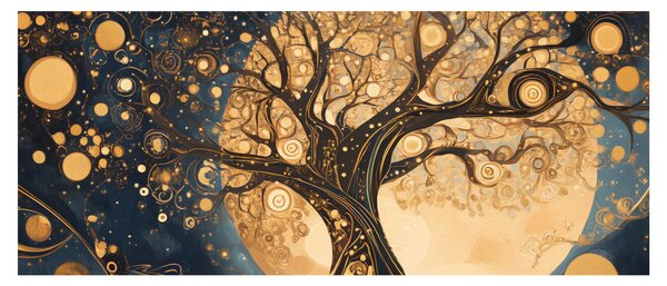 Kép – Szürrealista fa (120x50 cm)