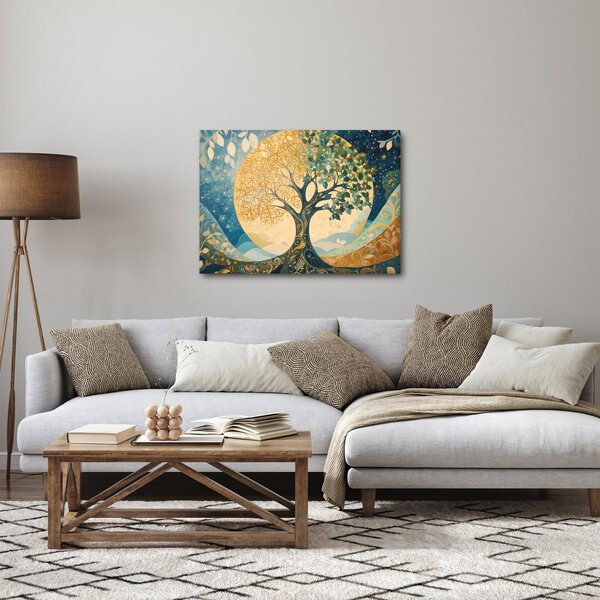 Kép – Életfa a holdban (70x50 cm)