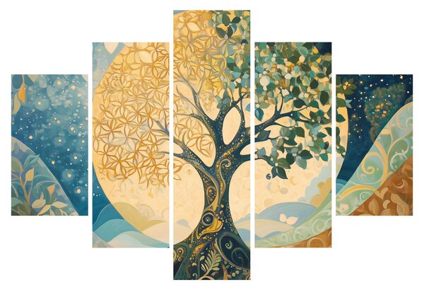 Kép – Életfa a holdban (150x105 cm)
