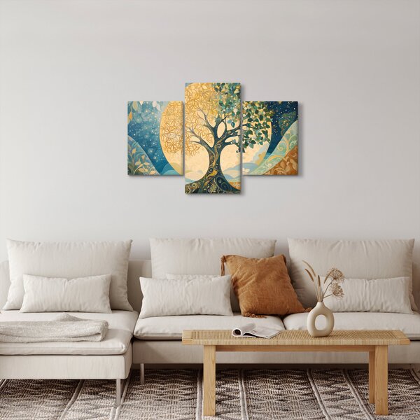Kép – Életfa a holdban (90x60 cm)