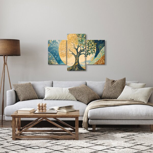 Kép – Életfa a holdban (90x60 cm)