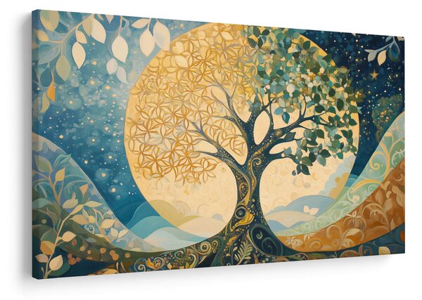 Kép – Életfa a holdban (90x60 cm)