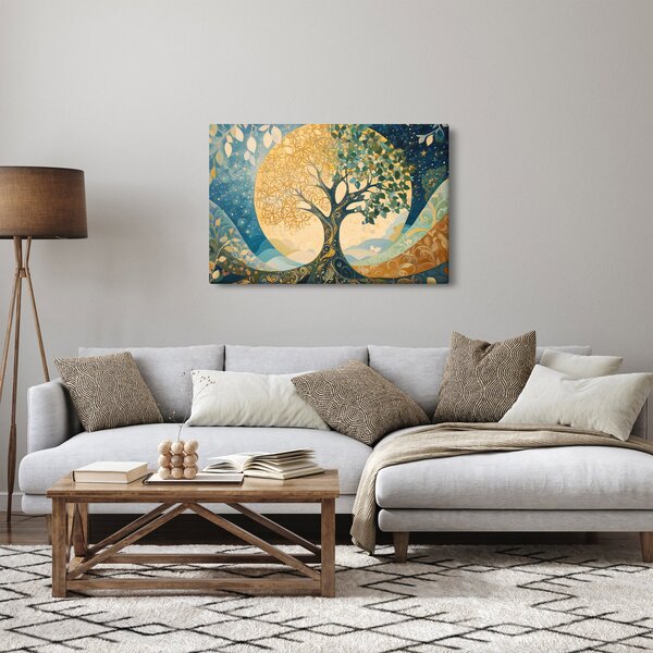 Kép – Életfa a holdban (90x60 cm)