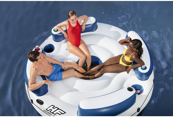 Bestway Hydro-Force kék úszó sziget 239x63,5 cm