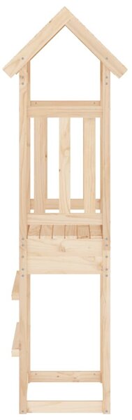VidaXL tömör fenyőfa játszótorony 52,5 x 46,5 x 206,5 cm