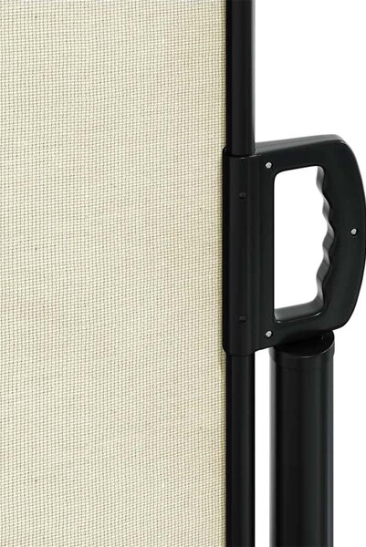 VidaXL krémszínű behúzható oldalsó napellenző 100 x 1000 cm