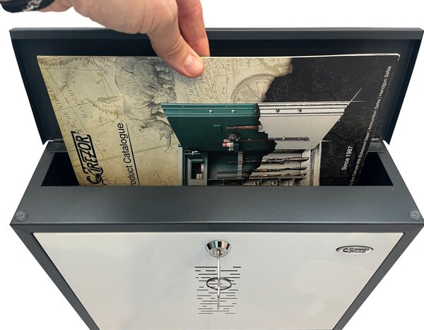 Trezor Postaláda Bi-Color Minimal Antracit