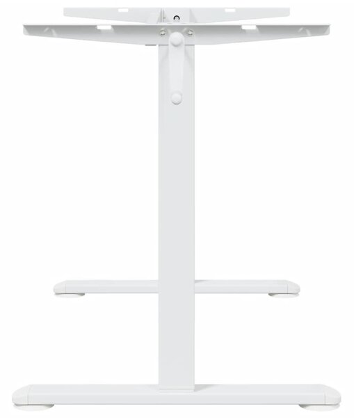 Fehér acél álló asztalváz (94-135) x 60 x (70-114) cm