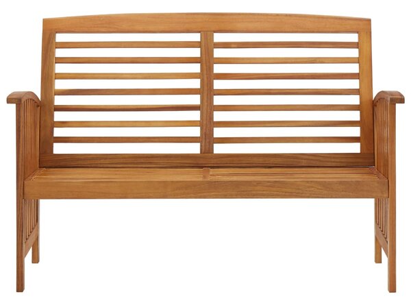 Tömör akácfa kerti pad 119 cm