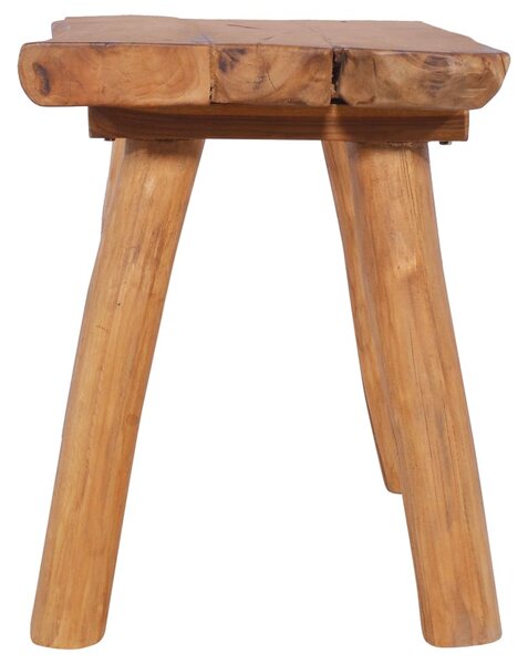 Tömör tíkfa kerti pad 80 cm