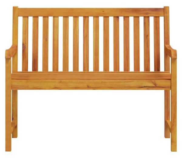 Tömör akácfa kerti pad 110 cm