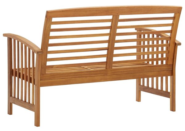 Tömör akácfa kerti pad 119 cm