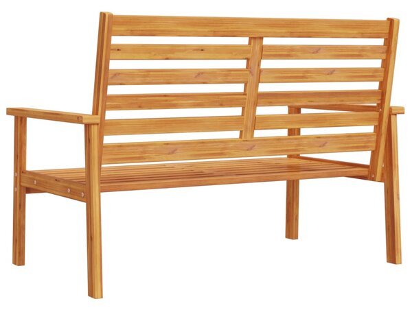 Tömör akácfa kerti kanapé 120 cm