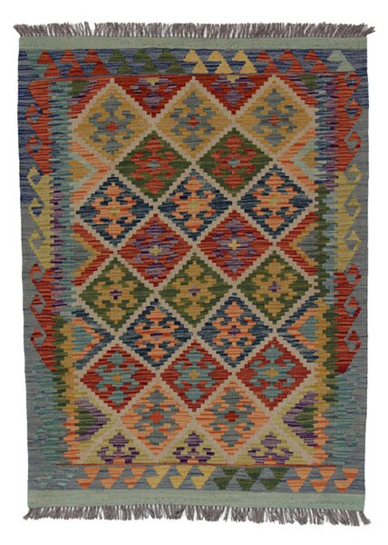Kézi szövésű Kilim szőnyeg Chobi 141x104 afgán gyapjú kilim