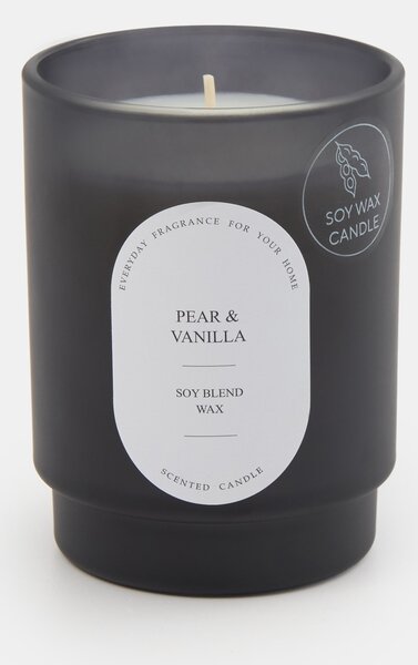 Sinsay - Illatos szójagyertya Pear & Vanilla - fekete