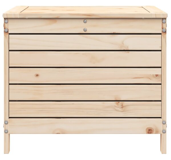 Tömör fenyőfa kerti lábzsámoly 62 x 63,5 x 53,5 cm