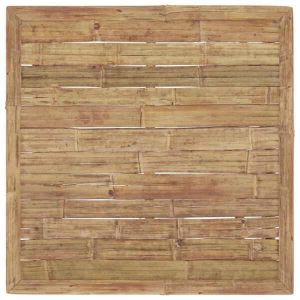 Bambusz kerti asztal 65 x 65 x 30 cm