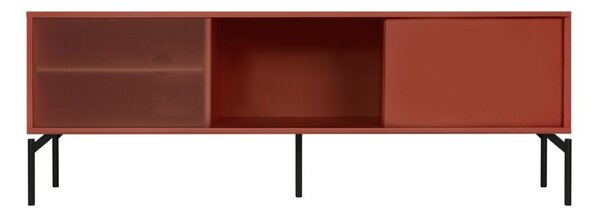 Terrakotta színű TV-állvány 160x60x42 cm Met – noo.ma