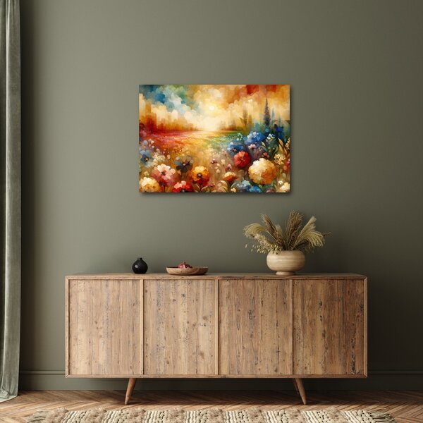 Kép - Színes rét (70x50 cm)