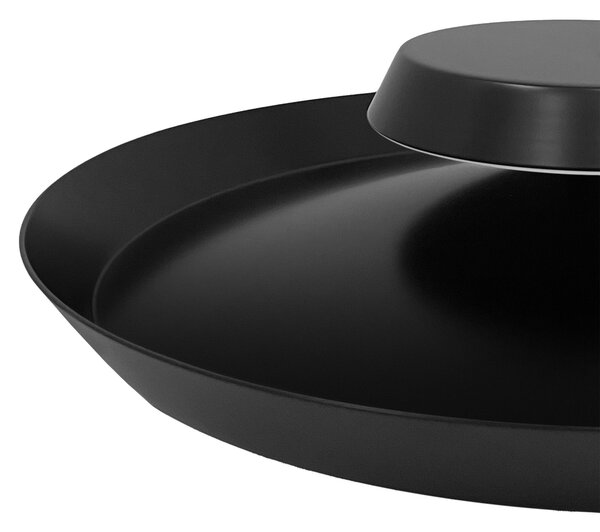Toolight Szerszámlámpa, LED mennyezeti lámpa 40cm, 14W, APP1461, fekete, OSW-04189