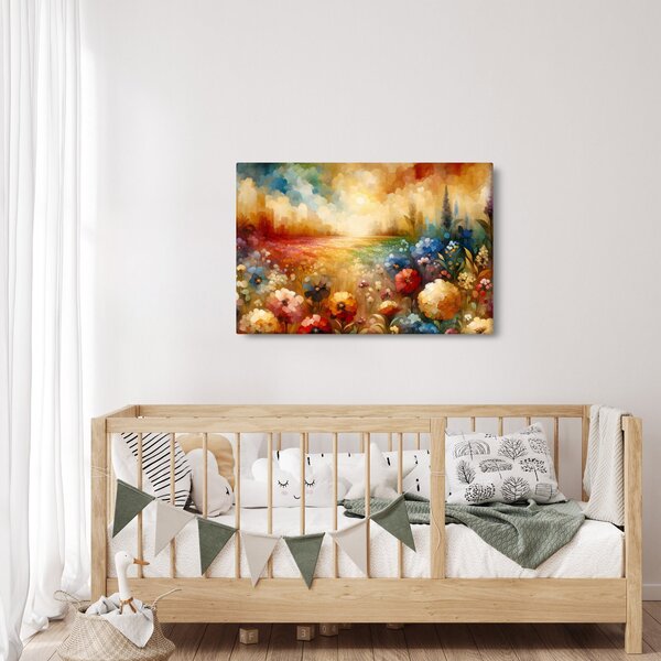 Kép - Színes rét (90x60 cm)