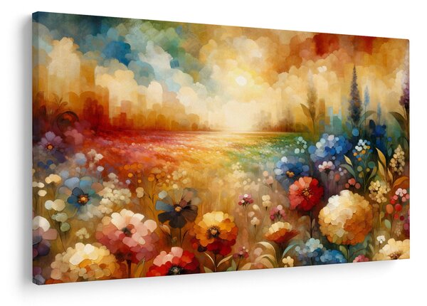 Kép - Színes rét (90x60 cm)