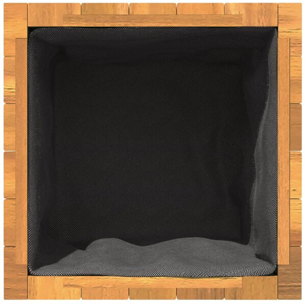 VidaXL tömör akácfa kerti virágtartó 35 x 35 x 60 cm