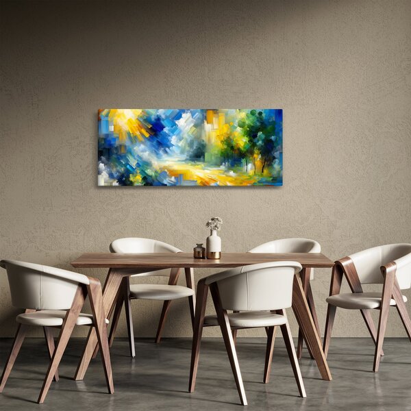 Kép - Absztrakt napos nap (120x50 cm)