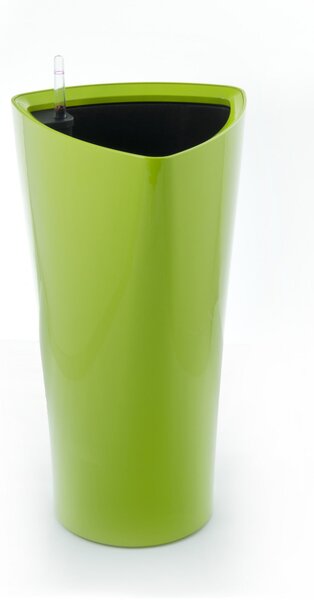 G21 Trio önöntöző kaspó, zöld, 56.5cm