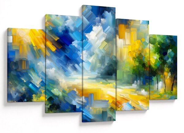 Kép - Absztrakt napos nap (150x105 cm)