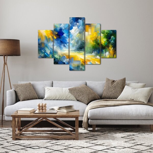 Kép - Absztrakt napos nap (150x105 cm)