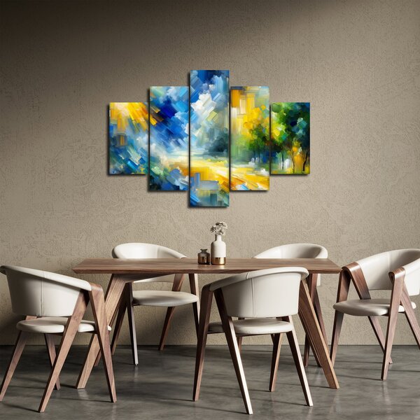 Kép - Absztrakt napos nap (150x105 cm)