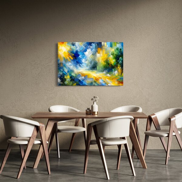 Kép - Absztrakt napos nap (90x60 cm)