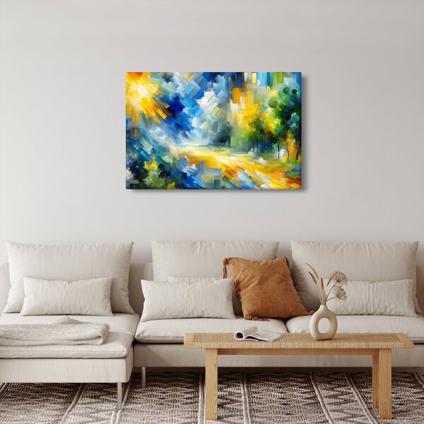 Kép - Absztrakt napos nap (90x60 cm)